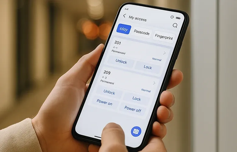 Cloud management mobile application