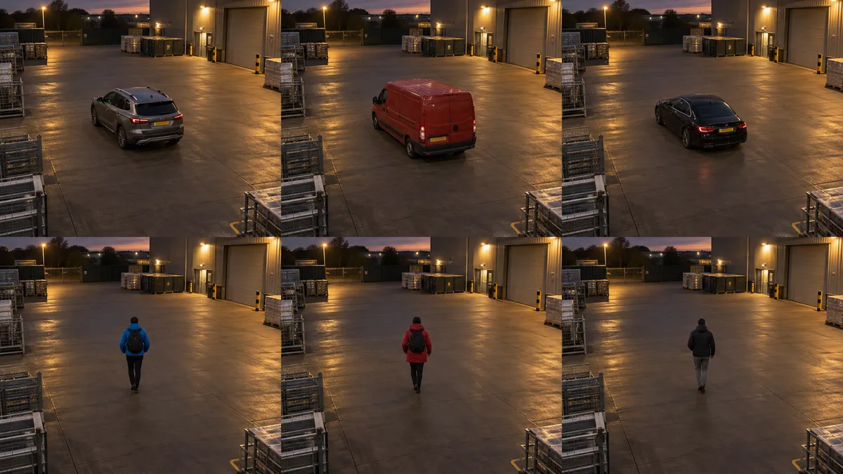 Generated fictional footage sample
